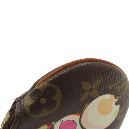 LOUIS VUITTON M61928 Porte Monnaie Rond Panda Takashi Murakami Collaboration coin purse Monogram canvas Ladies [Used]