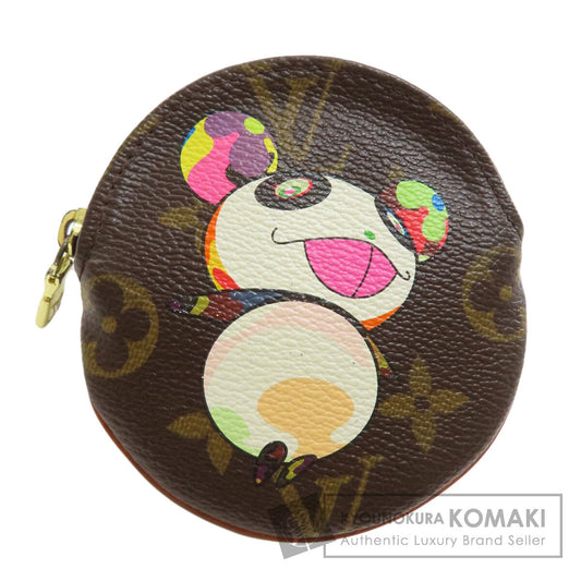 LOUIS VUITTON M61928 Porte Monnaie Rond Panda Takashi Murakami Collaboration coin purse Monogram canvas Ladies [Used]