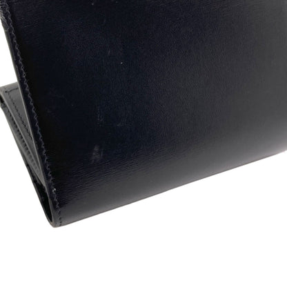CELINE Small flap wallet Triomphe Tri-fold wallet (with Coin Pocket) Leather Ladies [Used]