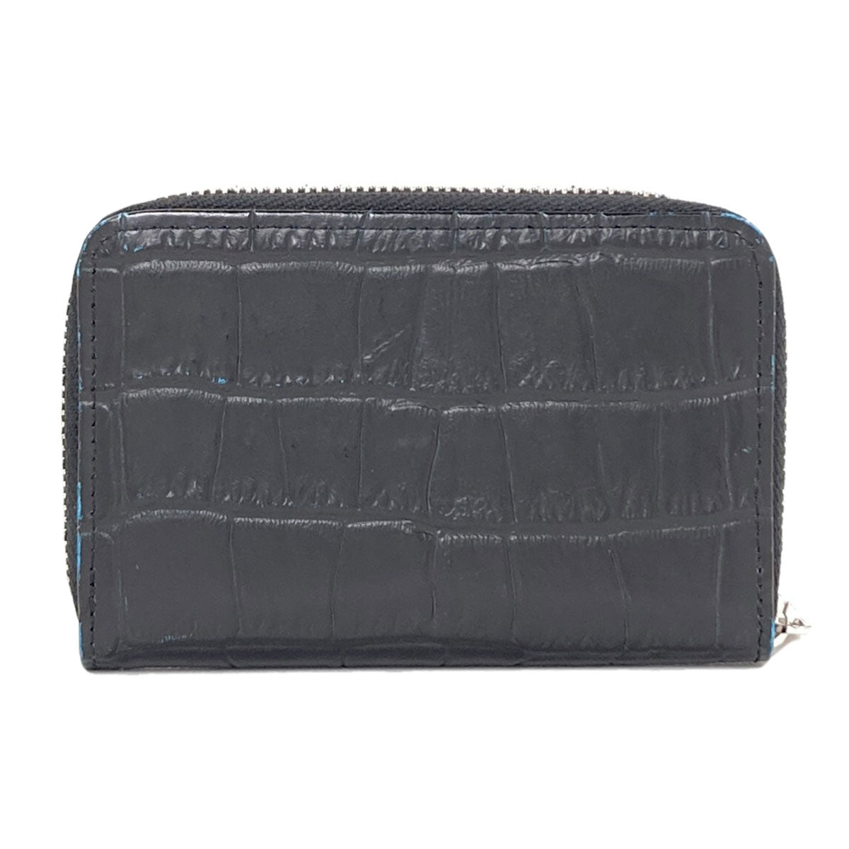 BLACK LABEL logo coin purse Leather Ladies [Used]