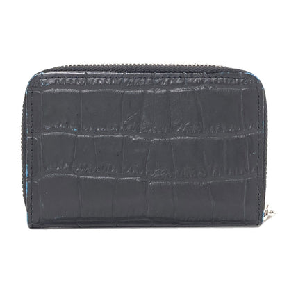 BLACK LABEL logo coin purse Leather Ladies [Used]