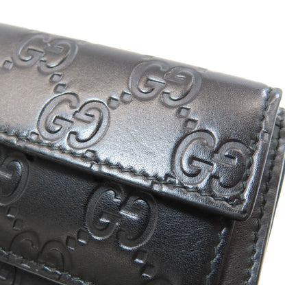 GUCCI 547070 GG signature guccissima Tri-fold wallet (with Coin Pocket) Leather Ladies [Used]