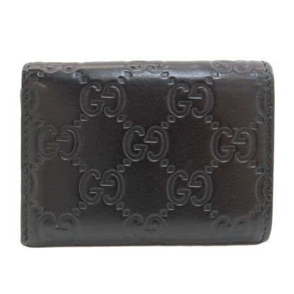 GUCCI 547070 GG signature guccissima Tri-fold wallet (with Coin Pocket) Leather Ladies [Used]