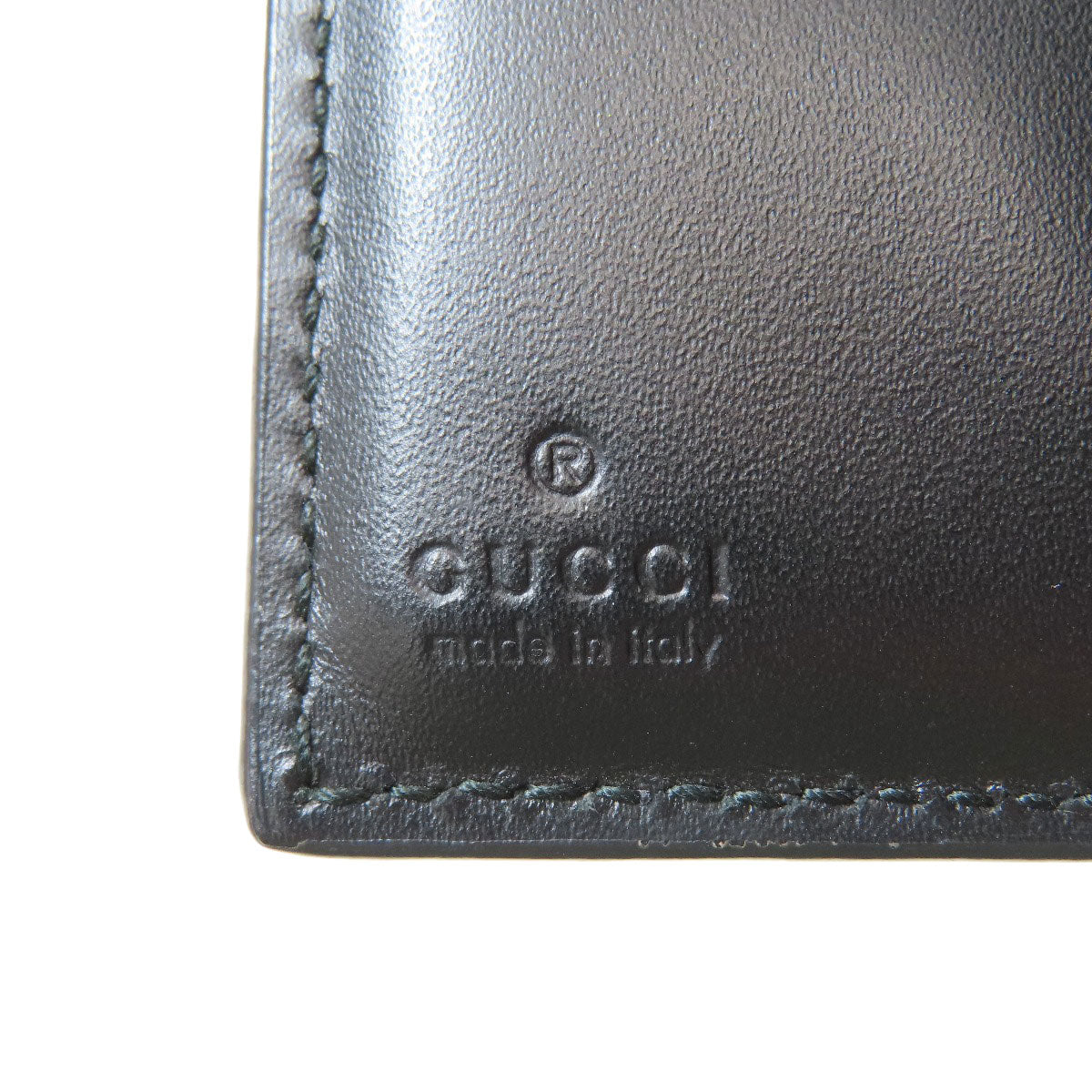 GUCCI 547070 GG signature guccissima Tri-fold wallet (with Coin Pocket) Leather Ladies [Used]