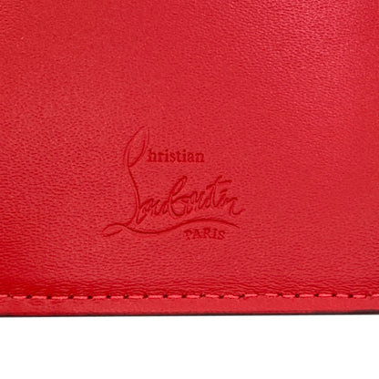 Christian Louboutin Leopard pattern Tri-fold wallet (with Coin Pocket) Leather Ladies [Used]