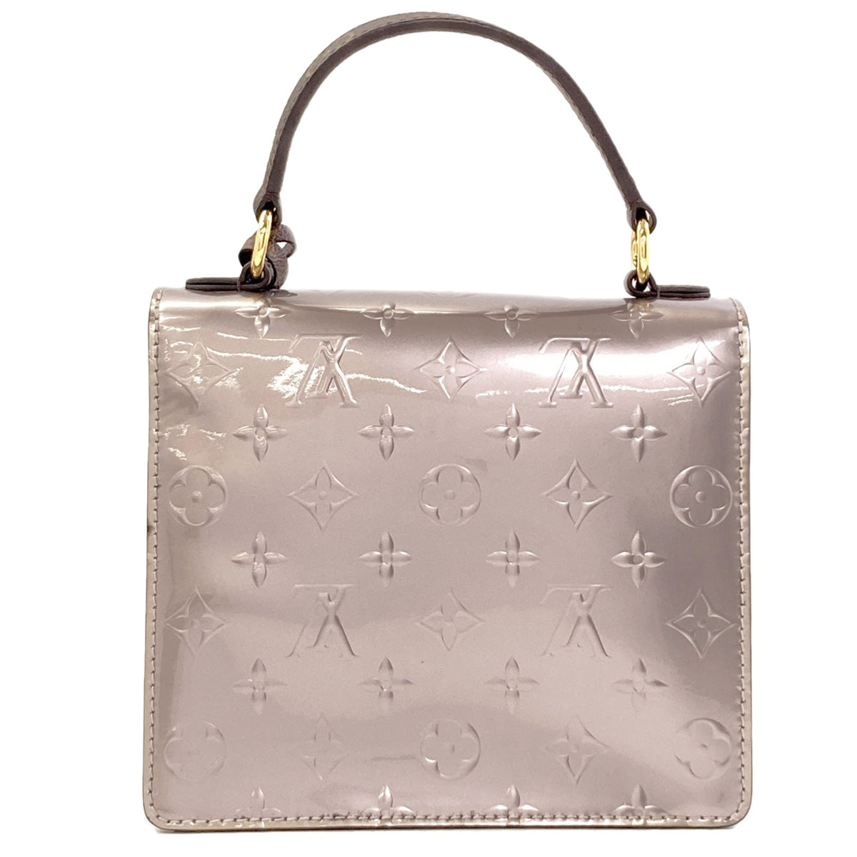 LOUIS VUITTON M90502 Spring Street PM Handbag Vernis Monogram canvasLadies [Used]