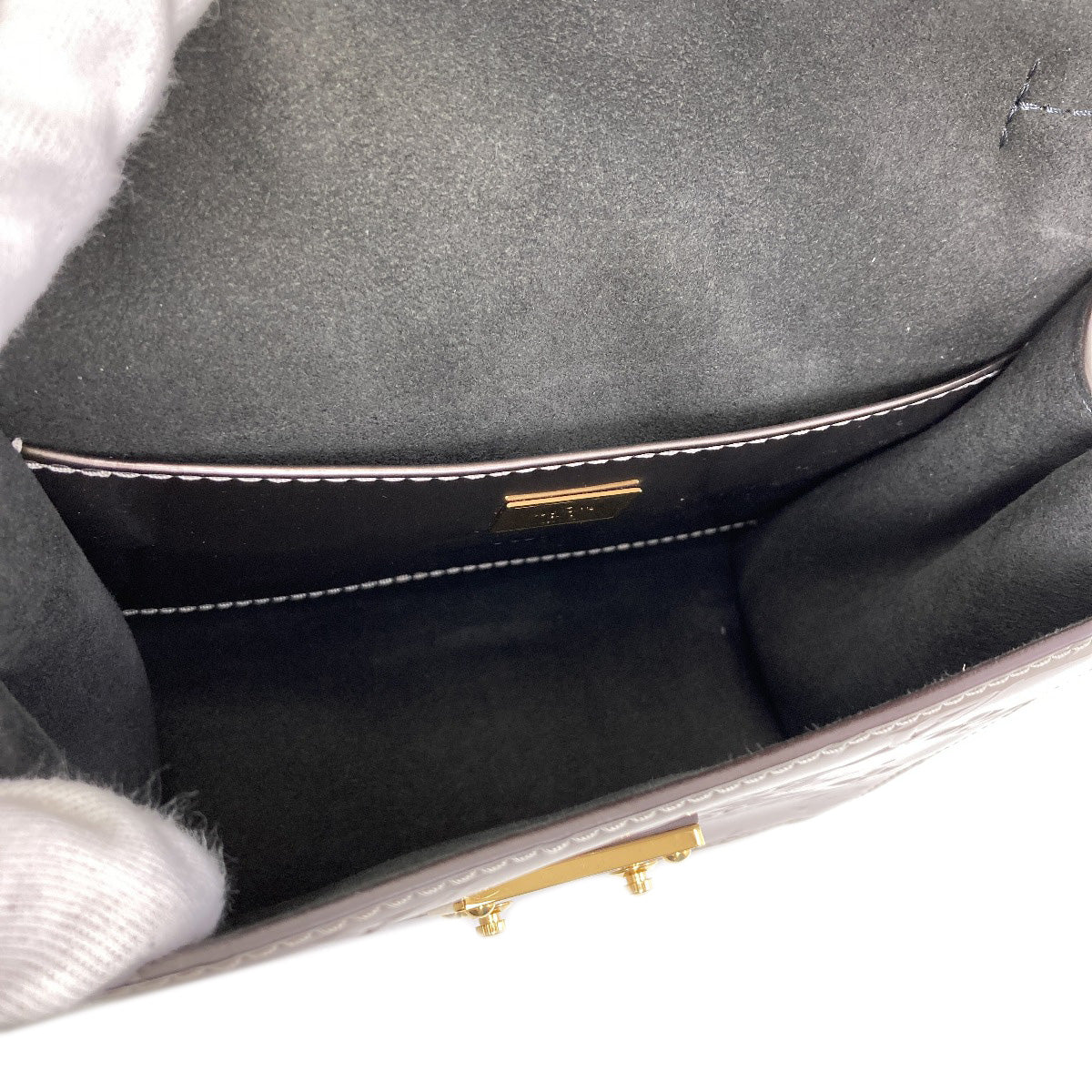 LOUIS VUITTON M90502 Spring Street PM Handbag Vernis Monogram canvasLadies [Used]