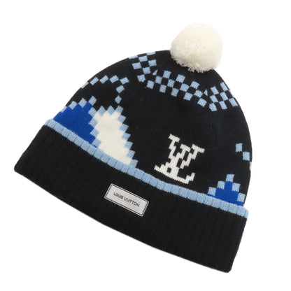 LOUIS VUITTON M77990 Bonnet LV Snow hat wool Ladies [Used]