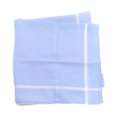 HERMES Jacquard H handkerchief Cotton Ladies [Used]