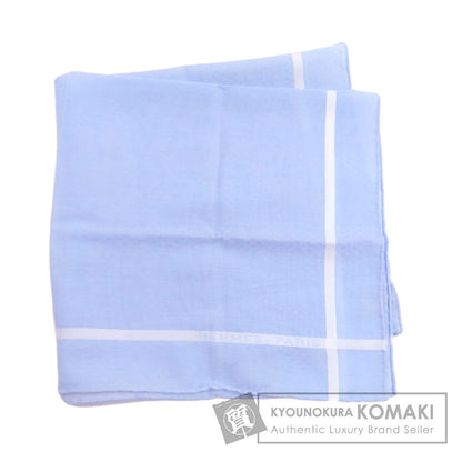 HERMES Jacquard H handkerchief Cotton Ladies [Used]