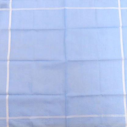 HERMES Jacquard H handkerchief Cotton Ladies [Used]