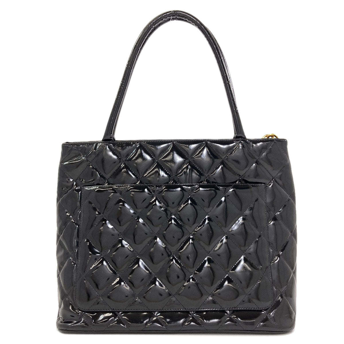 CHANEL Medallion GoldHardware Tote Bag Enamel Ladies [Used]