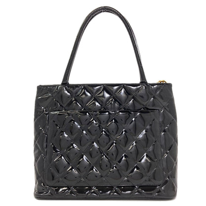 CHANEL Medallion GoldHardware Tote Bag Enamel Ladies [Used]
