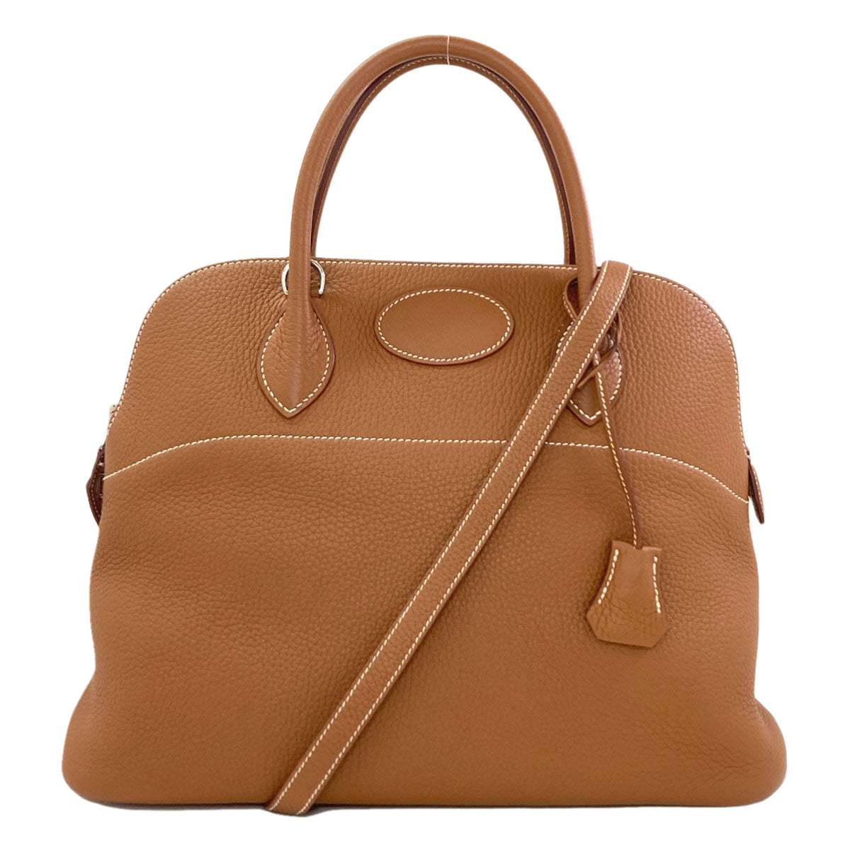 HERMES Bolide35 Gold SilverHardware Handbag Togo Ladies [Used]