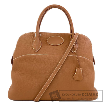 HERMES Bolide35 Gold SilverHardware Handbag Togo Ladies [Used]