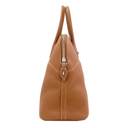 HERMES Bolide35 Gold SilverHardware Handbag Togo Ladies [Used]