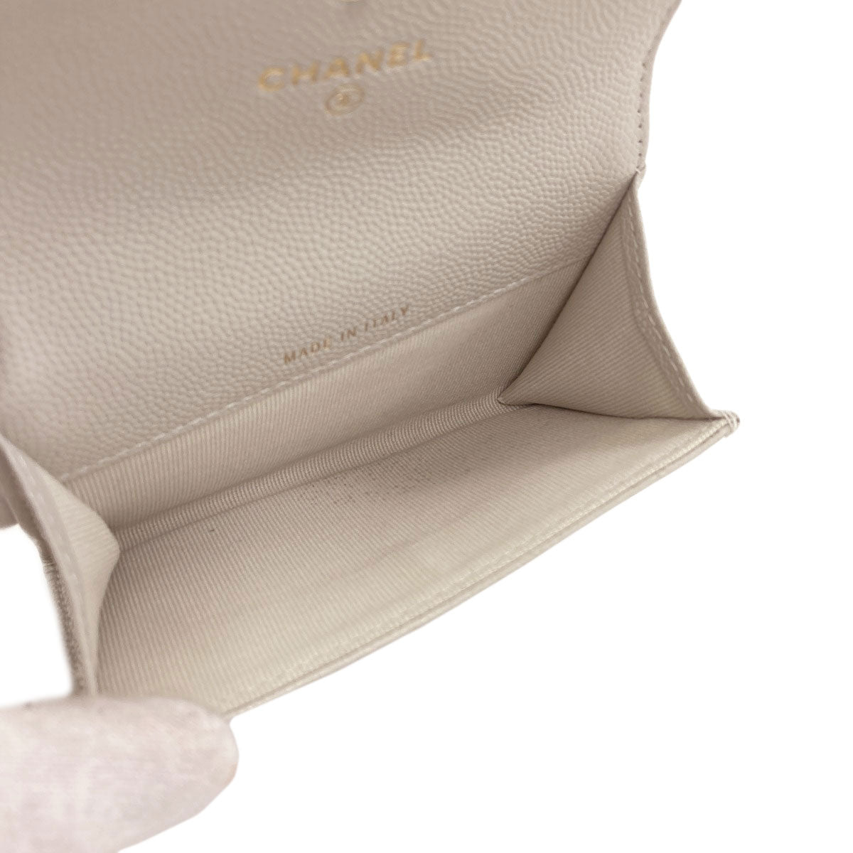 CHANEL COCO Mark Matelasse GoldHardware coin purse Grained Calfskin Skin Ladies [Used]