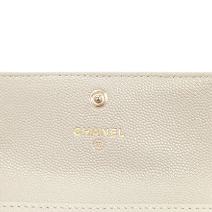 CHANEL COCO Mark Matelasse GoldHardware coin purse Grained Calfskin Skin Ladies [Used]