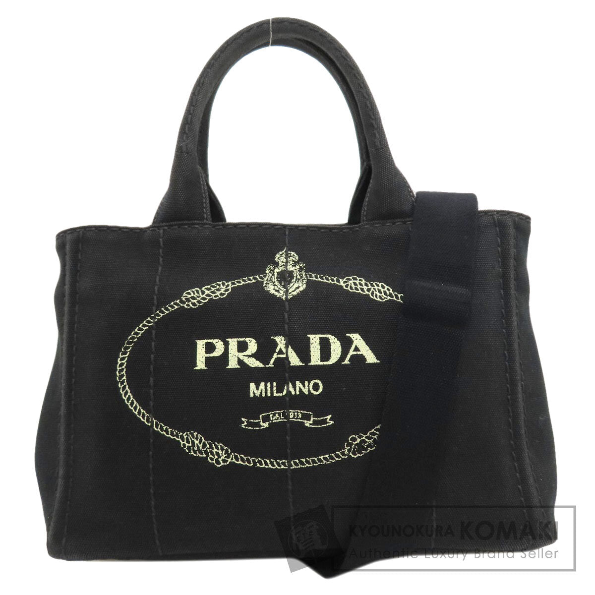 PRADA Canapa 2WAY Tote Bag Canvas Ladies [Used]