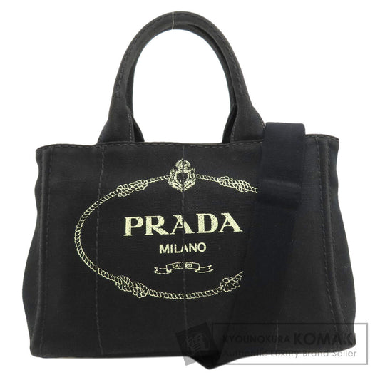PRADA Canapa 2WAY Tote Bag Canvas Ladies [Used]