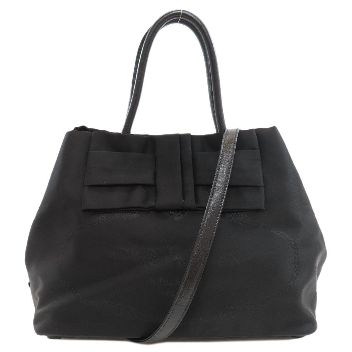 PRADA Fiocco 2WAY Handbag Nylon Ladies [Used]