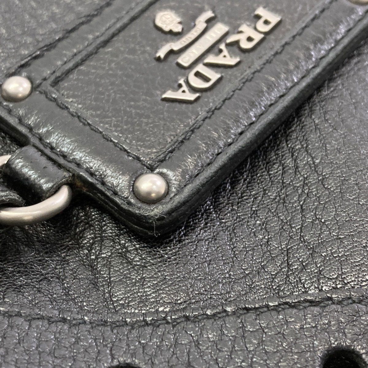 PRADA 2WAY Tote Bag Calf Ladies [Used]
