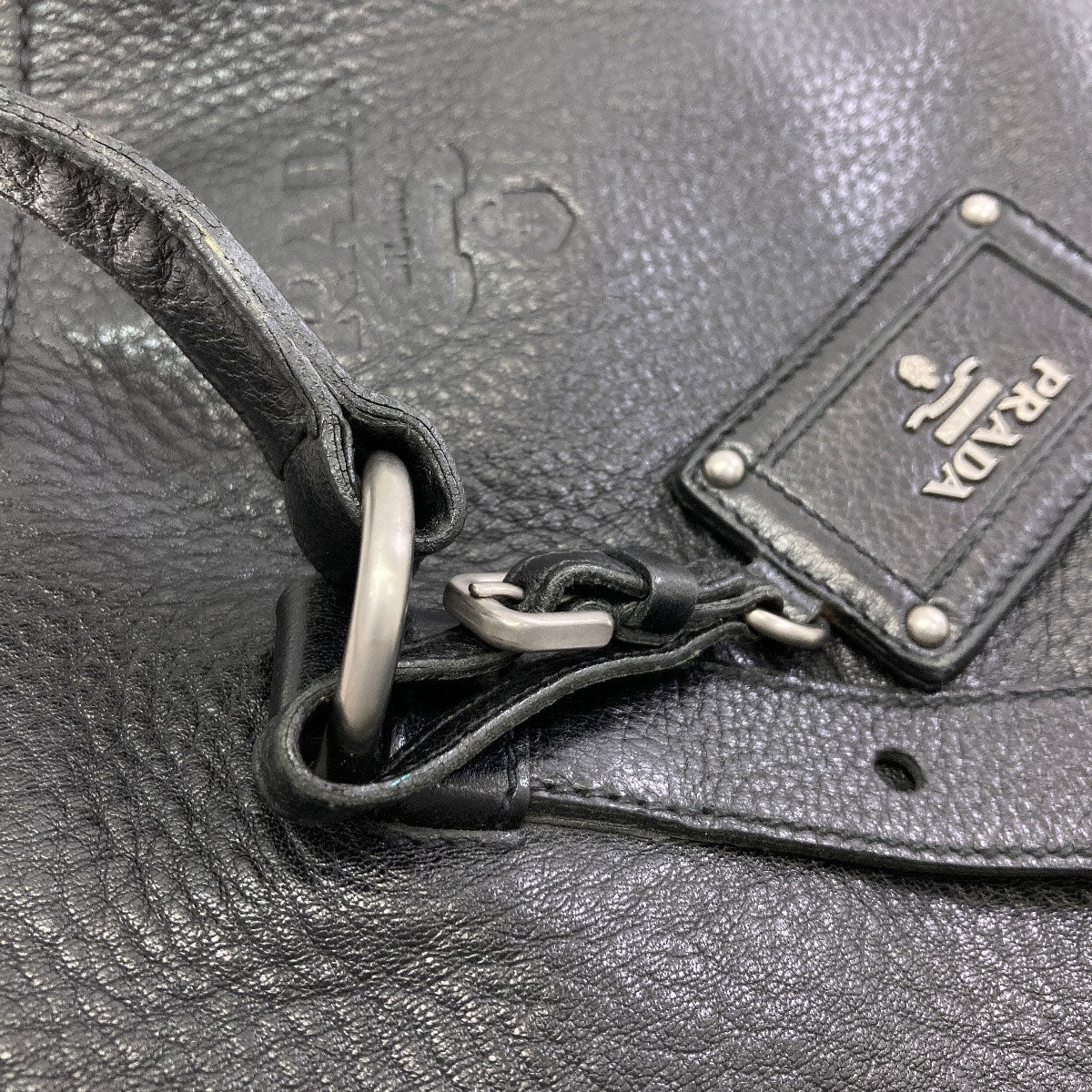 PRADA 2WAY Tote Bag Calf Ladies [Used]
