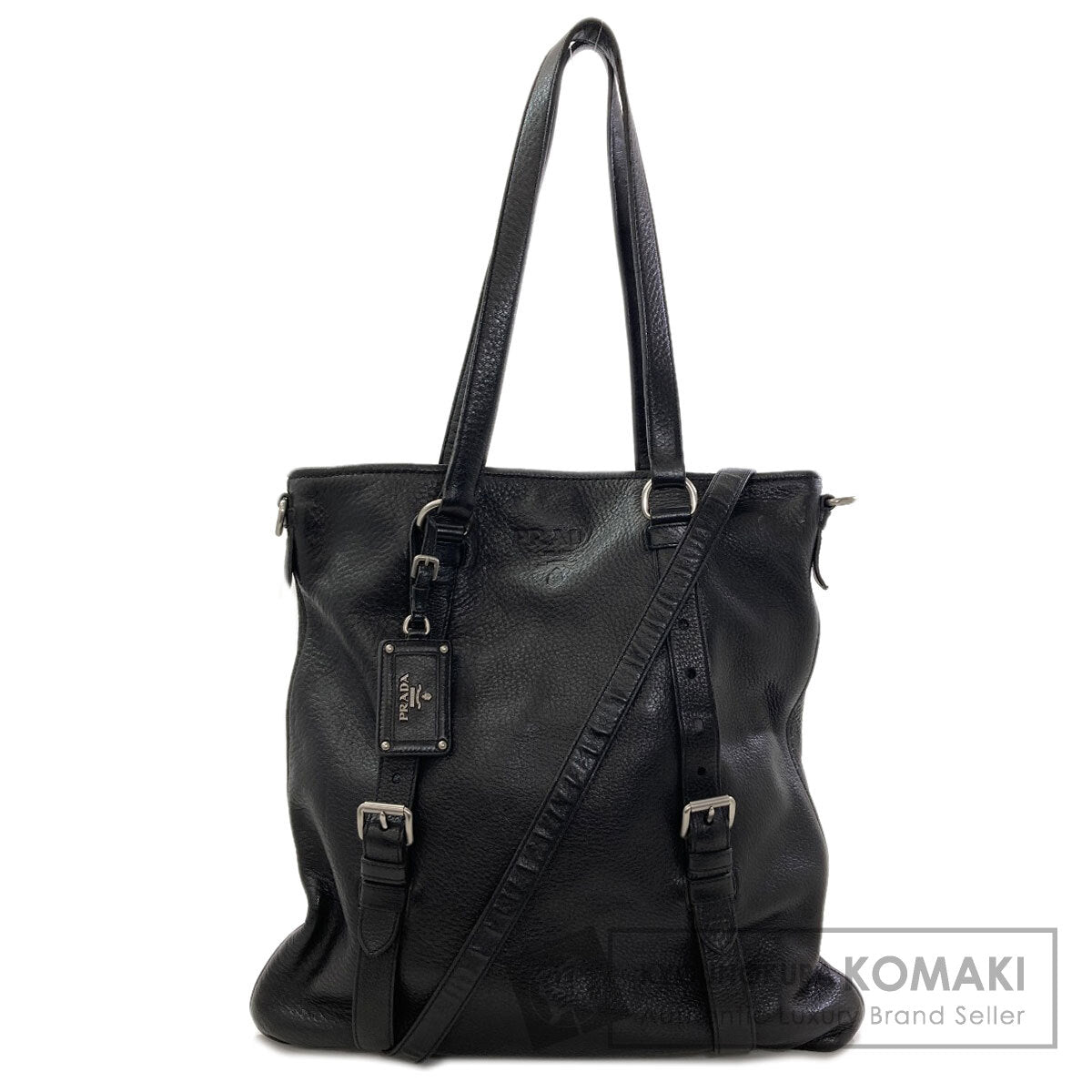 PRADA 2WAY Tote Bag Calf Ladies [Used]