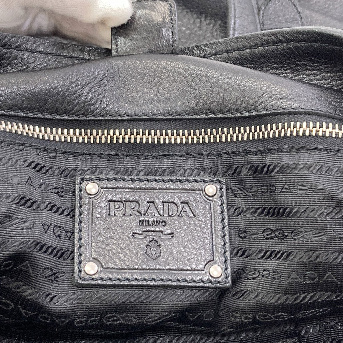 PRADA 2WAY Tote Bag Calf Ladies [Used]