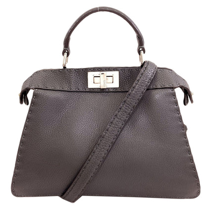 FENDI Selleria Peekaboo I.U. 2WAY Handbag Calf Ladies [Used]