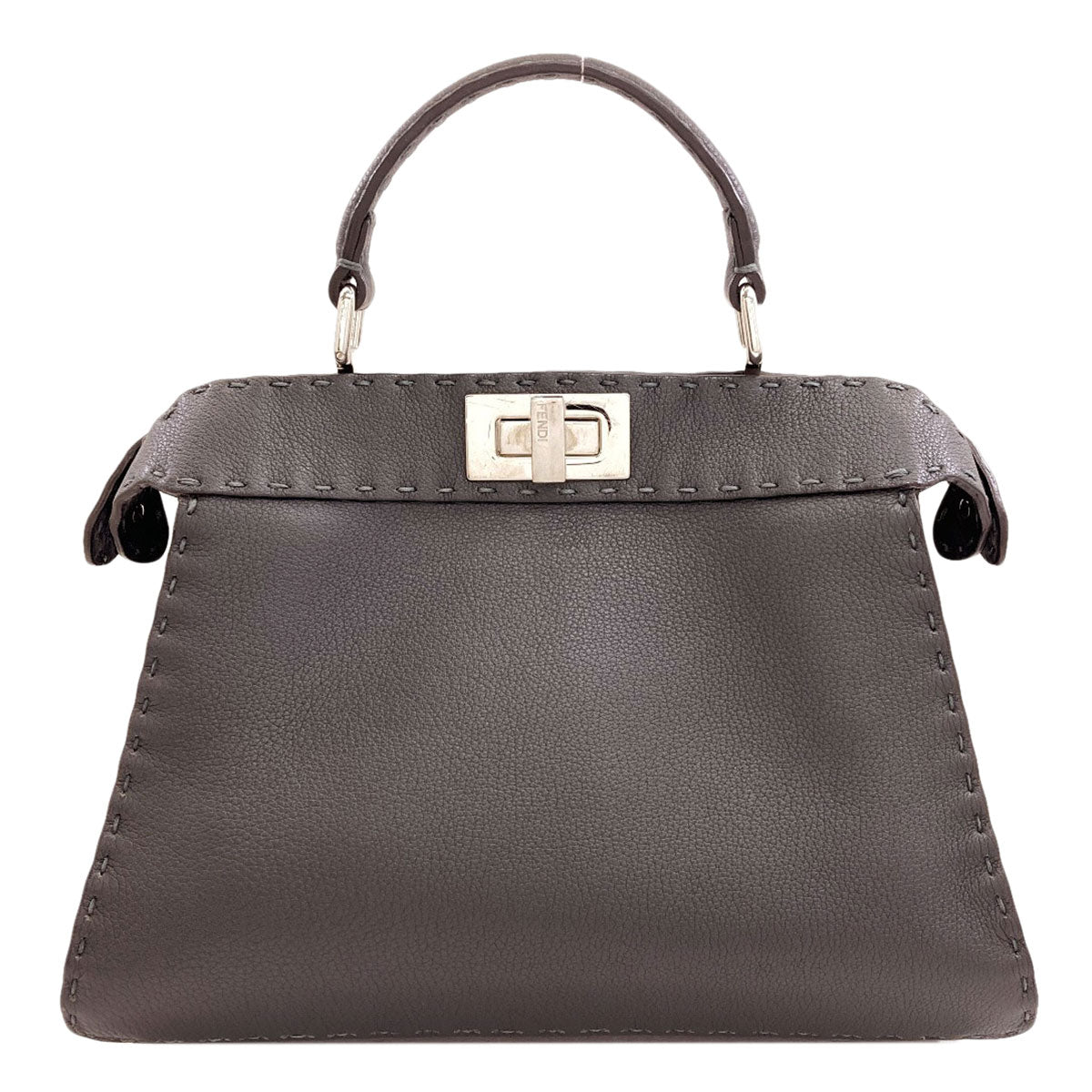 FENDI Selleria Peekaboo I.U. 2WAY Handbag Calf Ladies [Used]