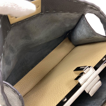 FENDI Selleria Peekaboo I.U. 2WAY Handbag Calf Ladies [Used]