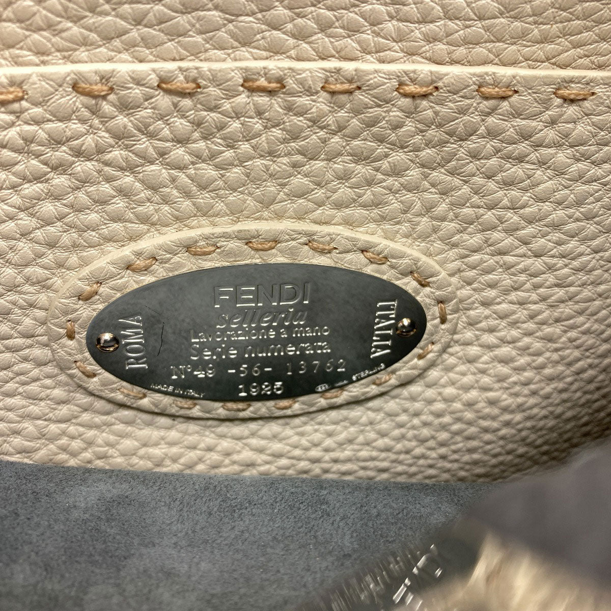 FENDI Selleria Peekaboo I.U. 2WAY Handbag Calf Ladies [Used]