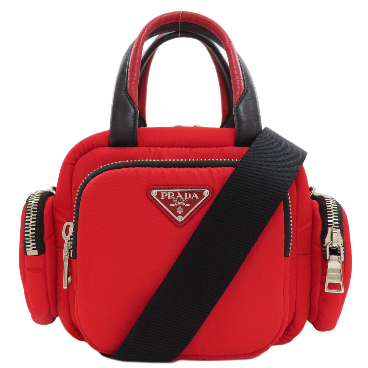 PRADA Tessuto Cargo 2WAY Handbag Nylon Ladies [Used]
