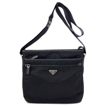 PRADA Triangle logo Shoulder Bag Nylon Ladies [Used]