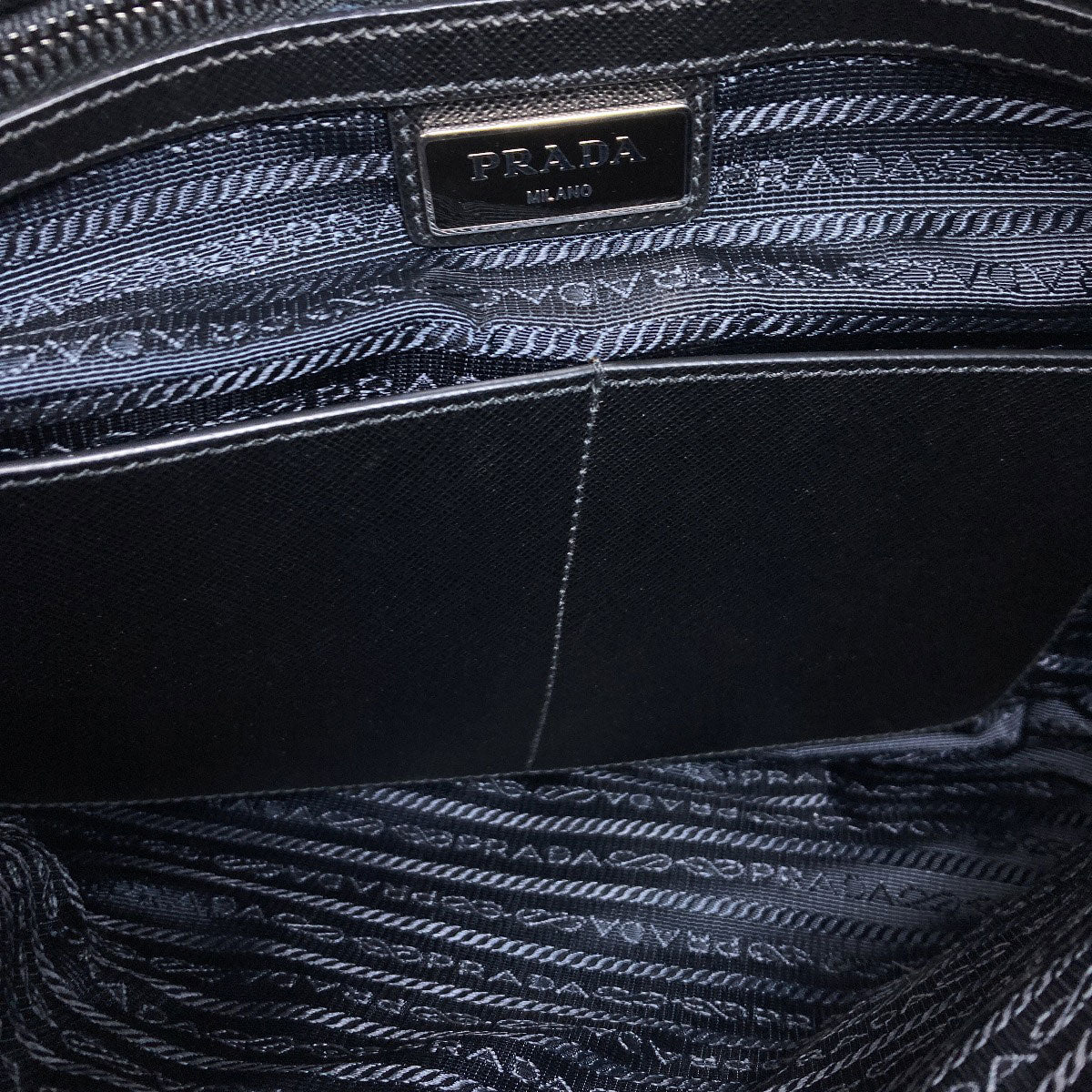 PRADA Triangle logo Shoulder Bag Nylon Ladies [Used]