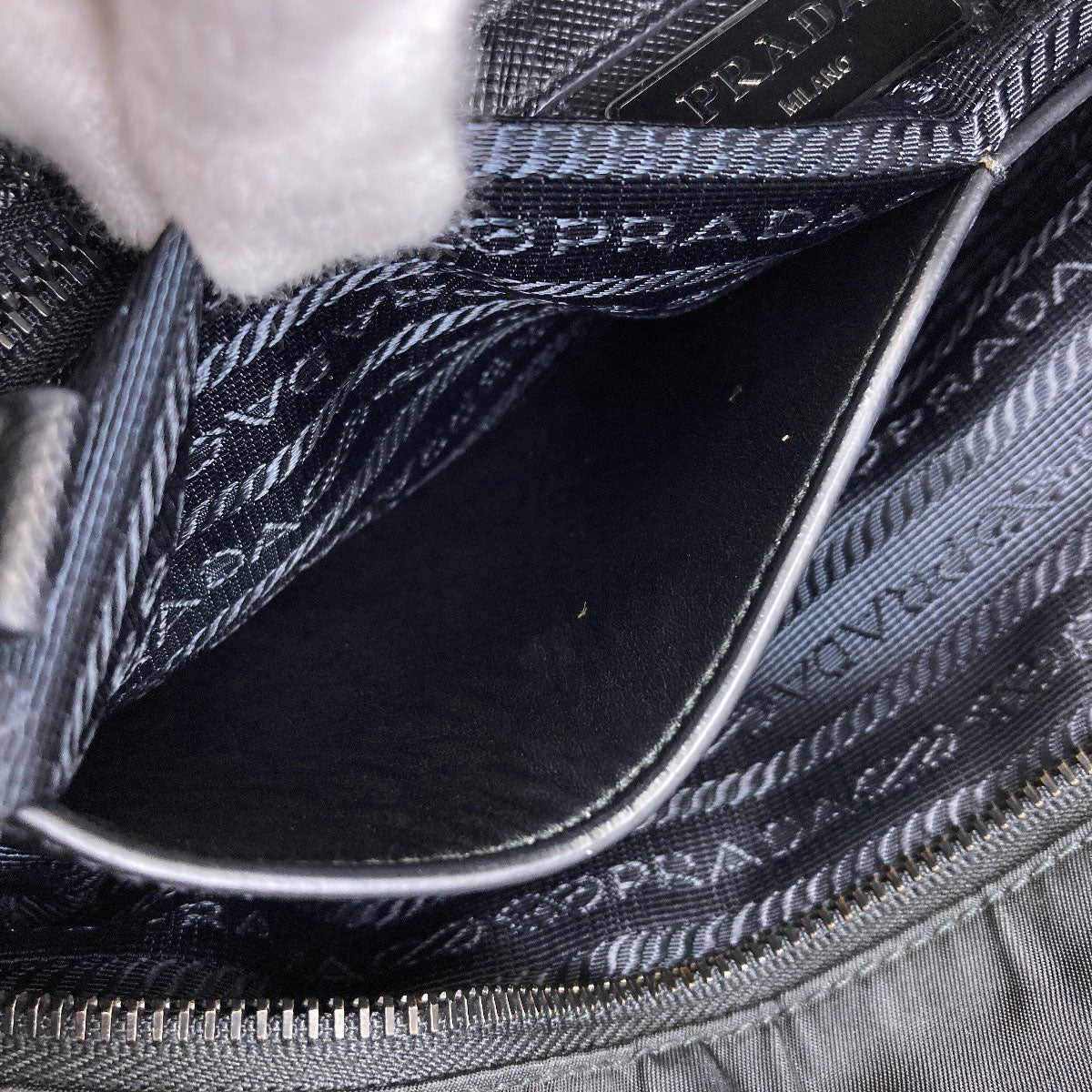 PRADA Triangle logo Shoulder Bag Nylon Ladies [Used]
