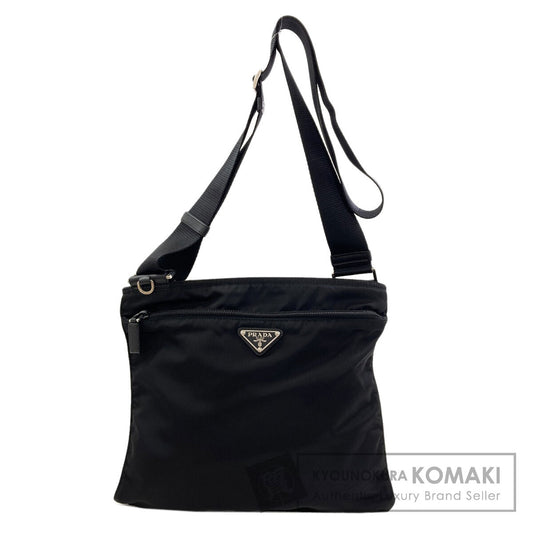 PRADA Long Shoulder Logo Hardware Shoulder Bag Nylon Ladies [Used]