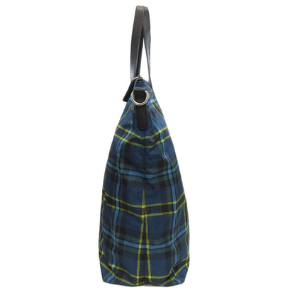 PRADA Checkpattern 2WAY Tote Bag Nylon Ladies [Used]