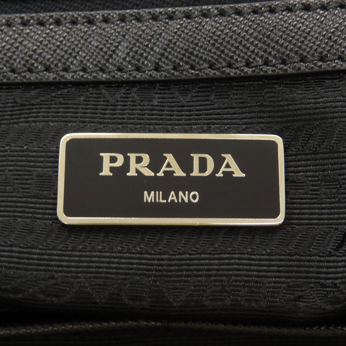 PRADA Checkpattern 2WAY Tote Bag Nylon Ladies [Used]
