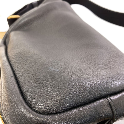 PRADA logo Shoulder Bag Calf Ladies [Used]