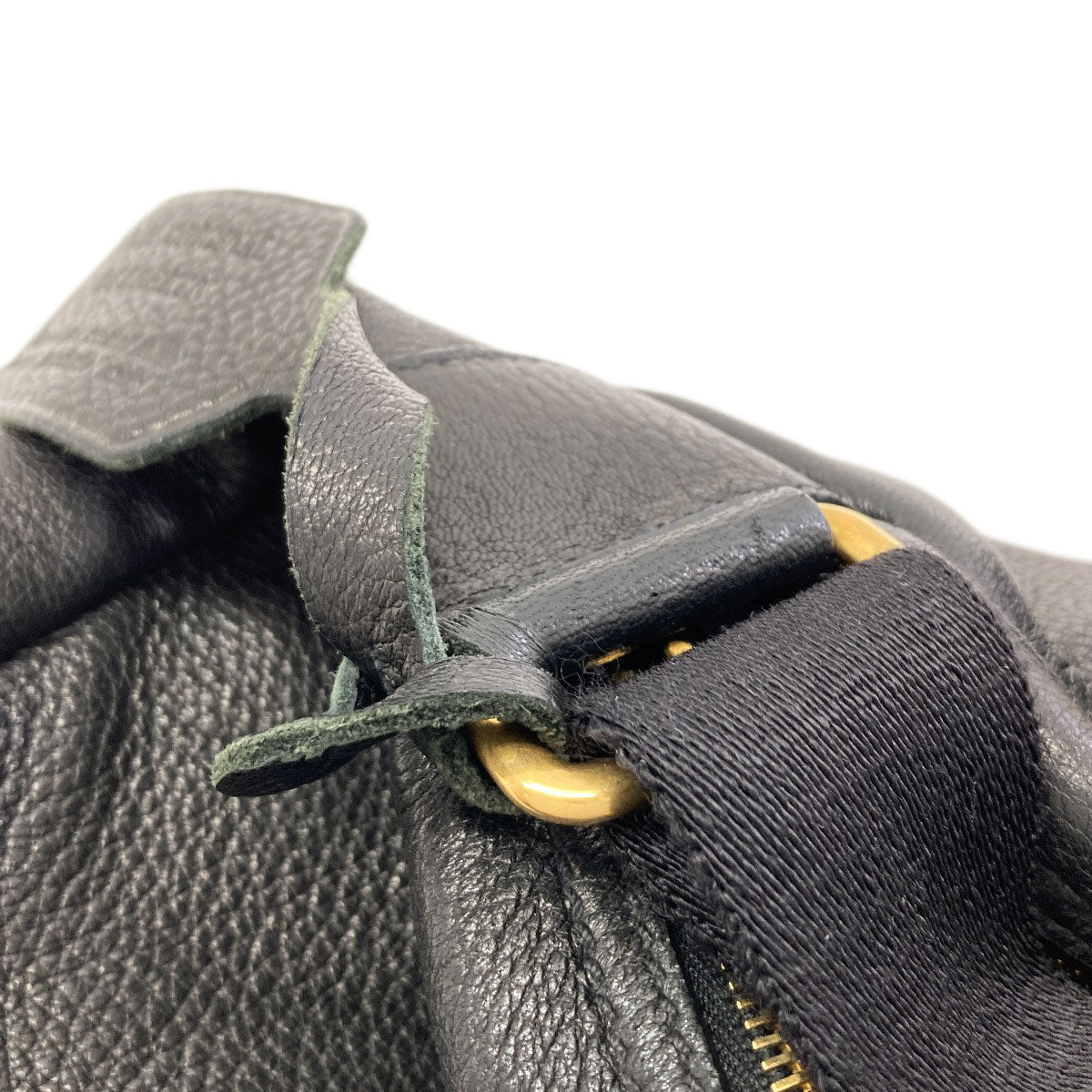 PRADA logo Shoulder Bag Calf Ladies [Used]