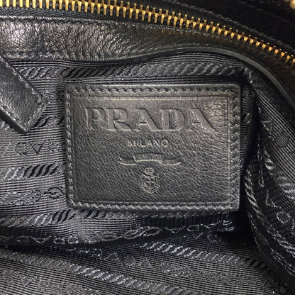 PRADA logo Shoulder Bag Calf Ladies [Used]