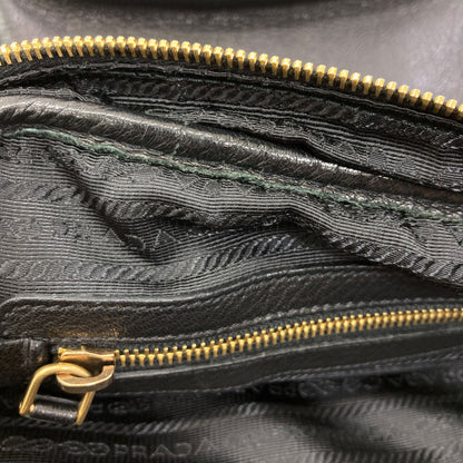 PRADA logo Shoulder Bag Calf Ladies [Used]