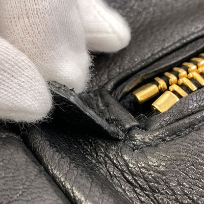 PRADA logo Shoulder Bag Calf Ladies [Used]
