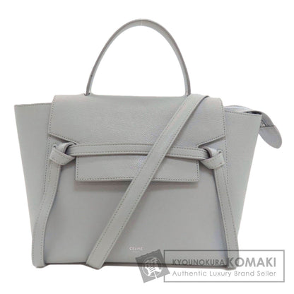 CELINE Micro 2WAY Belt Bag Handbag Calf Ladies [Used]