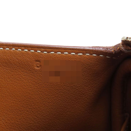 HERMES Mini Lindy Gold Silver Hardware Handbag Taurillon Clemence Ladies [Used]