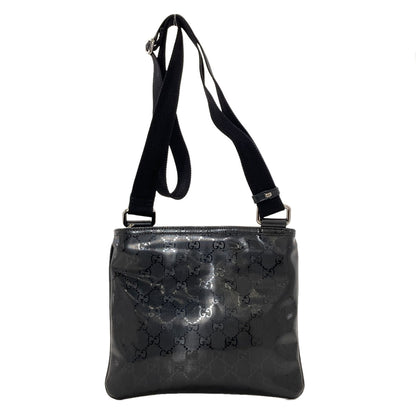 GUCCI 201538 GG implementation Shoulder Bag PVC Ladies [Used]
