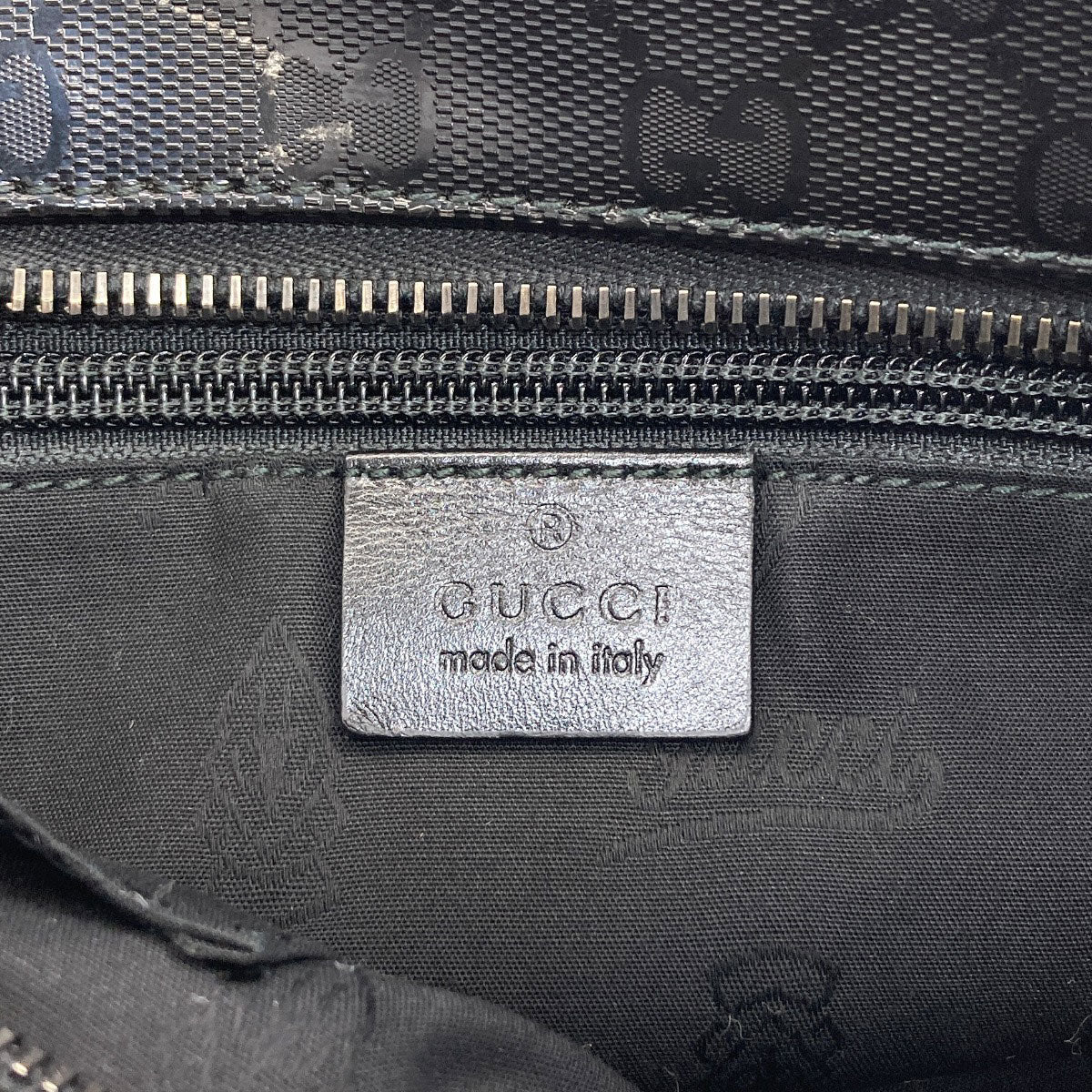 GUCCI 201538 GG implementation Shoulder Bag PVC Ladies [Used]