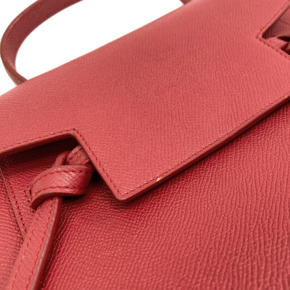 CELINE Belt bag nano 2WAY Handbag Calf Ladies [Used]